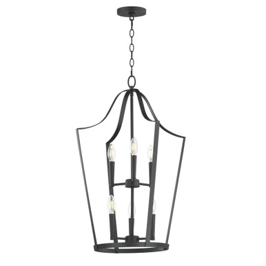 Arden 6 Light Pendant 30.25 Inch Tall and 20 Inch Wide by Maxim - 10426