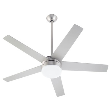 Sedgwick 5 Blade Ceiling Fan with Light Kit 15.5 and 52 Inch Wide by Quorum - 65525