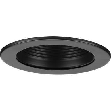 1 Light 4" Step Baffle Trim for Housing 2.19 and 4.98 Inch Wide by Progress - P804000-020