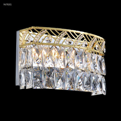 3 Light Bath Vanity 7 Inch Tall and 11 Inch Wide by James Moder - 96782SB22