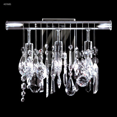 Broadway 3 Light Wall Sconce 9 Inch Tall and 14 Inch Wide by James Moder - 40768S77
