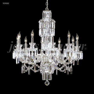 Buckingham 10 Light Chandelier 34 Inch Tall and 33 Inch Wide by James Moder - 93950S77