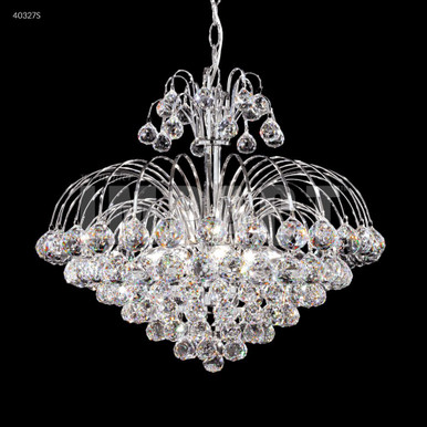 Cascade 7 Light Chandelier 18 Inch Tall and 20 Inch Wide by James Moder - 40327S77