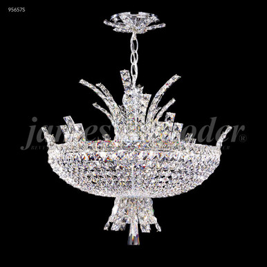 Eclipse Fashion 12 Light Chandelier 24 Inch and 26 Inch Wide by James Moder - 95658S77