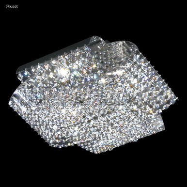 Eclipse Fashion 4 Light Flush Mount 6 Inch and 14 Inch Wide by James Moder - 95644S77