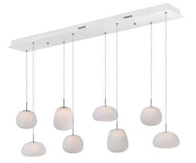 Puffs 39W 1 LED Light Small Pendant by ET2 - E21125-11WT