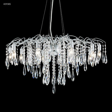 Contemporary 10 Light Chandelier 18 Inch Tall X 31 Inch Wide by James Moder - 40938
