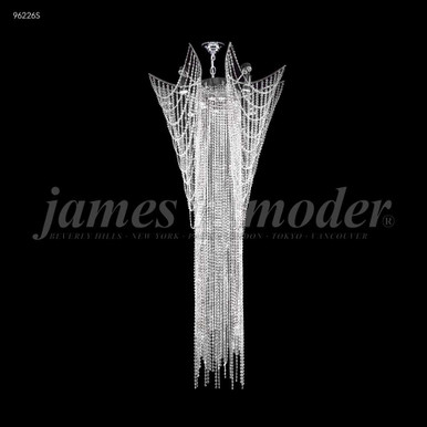 Medallion 12 Light Entry Chandelier 72 Inch and 34 Inch Wide by James Moder - 96226S77