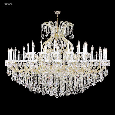 Maria Theresa Grand 49 Light Chandelier 57 X 77 Inch Wide by James Moder - 91760S7X