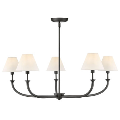 Greta 5W 5 LED Chandelier 13 Inch Tall and 36 Inch Wide by Hinkley - 45165