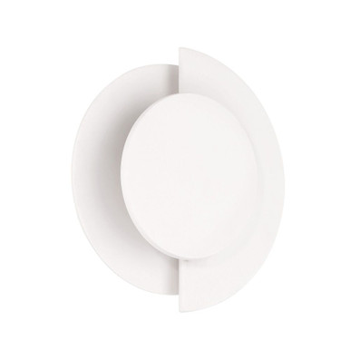 Opaline Crest 7W 1 LED Wall Sconce 8 Inch Tall X 8 Inch Wide by Hunter Fans - 13264