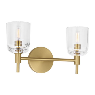 Hartley 2 Light Bath Vanity 8.13 X 15 Inch Wide by Visual Comfort Studio - TFV1002