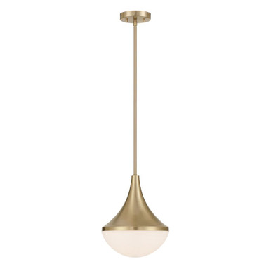 Ogdon 1 Light Pendant 13 Inch Tall and 12 Inch Wide by Savoy House - 7-2777-1