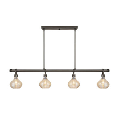 Sheriden 4 Light Chandelier 10.25 Inch Tall and 48 Inch Wide by Savoy House - 1-2274-4-15