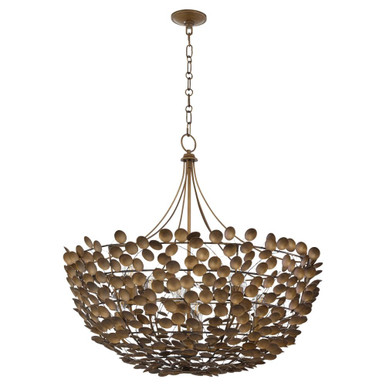 Privet 6 Light Pendant 32.5 Inch Tall and 35.38 Inch Wide by Quorum - 8204-8-46