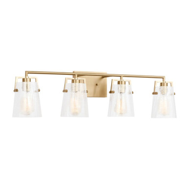 Crofton 4 Light Bath Vanity 9 X 33.38 Inch Wide by Visual Comfort Studio - DJV1034CKG