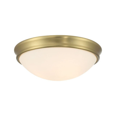 Baumann 9W 3 LED Flush Mount 5 Inch Tall and 14 Inch Wide by Millennium - 5225-VB