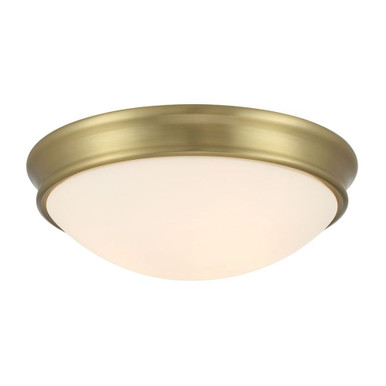 Baumann 9W 2 LED Flush Mount 4.25 Inch Tall X 12.5 Inch Wide by Millennium - 5223-VB