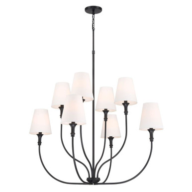 Mairbourne 8 Light Chandelier 38.25 Inch Tall X 40 Inch Wide by Millennium - 28908