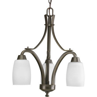 Wisten 3 Light Mini Chandelier by Progress P4434 - P4434