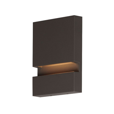 Brink 10W 1 LED Outdoor Wall Mount 6 Inch Tall and 8 Inch Wide by ET2 - E41512