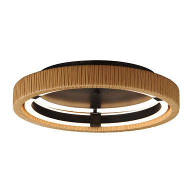 Kaia 25W 1 LED Semi Flush Mount 20 Inch Tall and 3.75 Inch Wide by ET2 - E22960