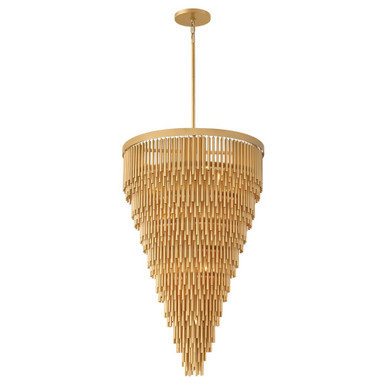 Bijou 5W 13 LED Chandelier 50 Inch Tall and 32 Inch Wide by Hinkley - 30496DXG