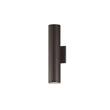 Caldera 12W 2 LED Outdoor Wall Mount 3.25 Inch Tall X 15 Inch Wide by Maxim - 86223ABZ