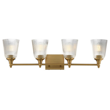 Julip 4 Light Bath Vanity 31.75 Inch Tall and 8.75 Inch Wide by Maxim - 21544