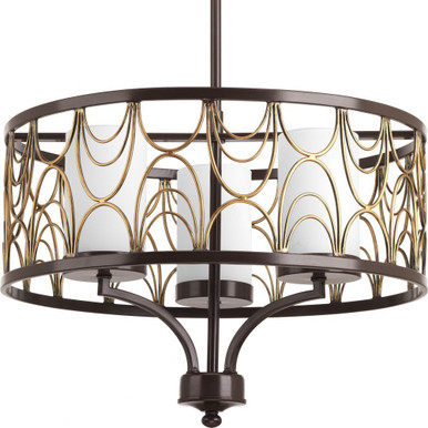 Cirrine 3 Light Small Chandelier by Progress - P4699-20