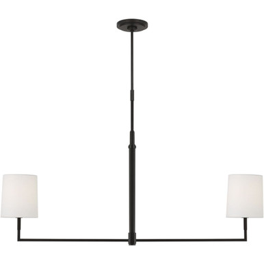 Danica 2 Light Linear Chandelier 20 X 50 Inch Wide by Visual Comfort Studio - TC1212
