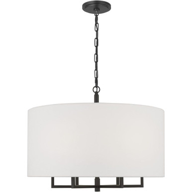 Danica 6 Light Chandelier 19.75 and 25 Inch Wide by Visual Comfort Studio - TC1206