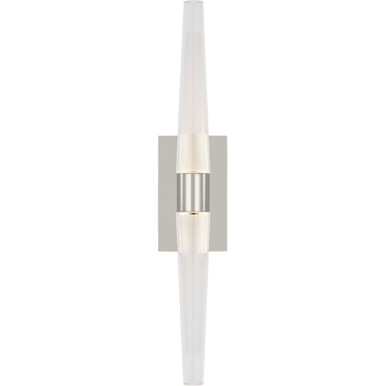 Lassell 277V 7.2W 2 LED Tall Wall Sconce 16 Inch by Visual Comfort Modern - SLWS34427-277