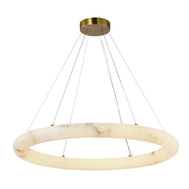 Camila 43W 1 LED Chandelier 3 Inch Tall and 35 Inch Wide by Artcraft - AC7470BR