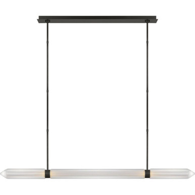 Langston 277V 21.6W 1 LED Linear Suspension by Visual Comfort Modern - AKLS286-277