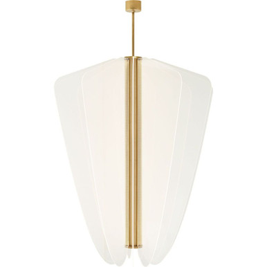 Nyra 80.8W 1 LED Chandelier 52.7 X 42.2 Inch Wide by Visual Comfort Modern - 700NYR42