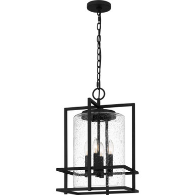 Damien 4 Light Outdoor Pendant 20.75 Inch Tall and 14 Inch Wide by Quoizel - DMN3514EK