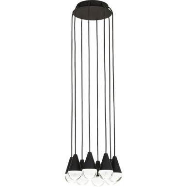 Cupola 4.3W 8 LED Chandelier 4.7 X 10.5 Inch Wide by Visual Comfort Modern - 700TRSPCPA8