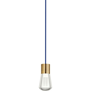 Alva 9W 1 LED Pendant 7.1 Inch and 3.6 Inch Wide by Visual Comfort Modern - 700TDALVPMCUNB-LEDWD