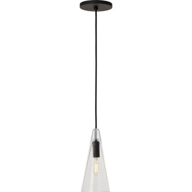 Selina 1 Light Small Accent Pendant 9.7 and 4.4 by Visual Comfort Modern - SLPD281