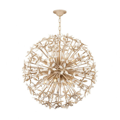 Corfu 10 Light Chandelier 29.5 Inch Tall and 30 Inch Wide by Corbett - 511-30-IYC