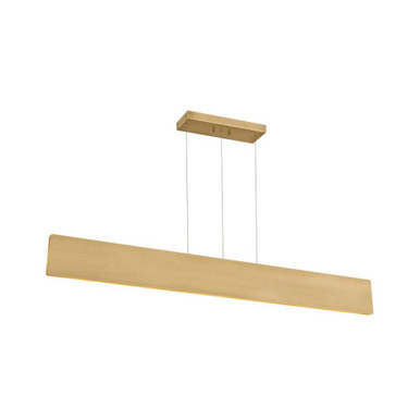 Maxwell 28W 1 LED Linear Pendant 6 Inch Tall and 4.75 Inch Wide by Sonneman - 7677.39-MB