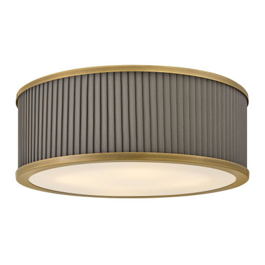 Arden 5W 3 LED Flush Mount 6.75 Inch Tall and 17.5 Inch Wide by Hinkley - 45053HB