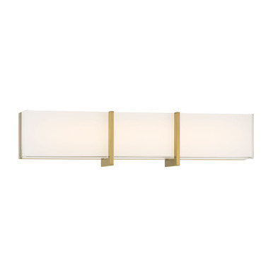 High Rise 37W LED Bath Vanity 5.5 Inch and 24.25 Inch Wide by Minka Lavery - 2922-791-L
