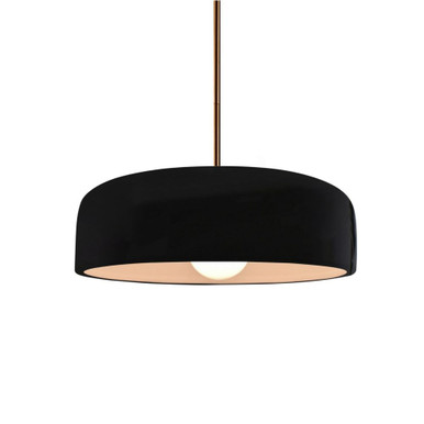 Radiance Spire 1 Light Stem Pendant 3.75 X 10 Inch Wide by Justice Design - CER-6571-RIGID