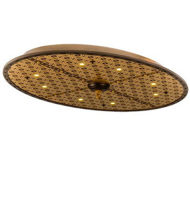 Geometrik 336W 8 LED Ceiling Medallion Chandelier 6 x 36 Inch W by Meyda - 231107
