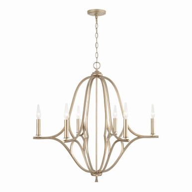 Claire 6 Light Large Chandelier by Capital - 450061BS