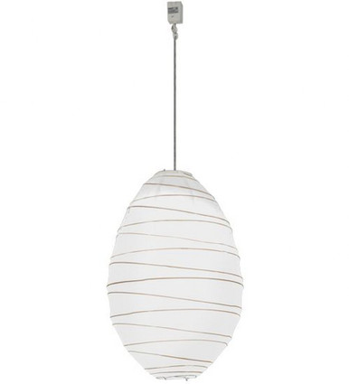 Papier 1 Light Hanging Lantern Pendant 24 x 15 Inches by Meyda Tiffany - 153156