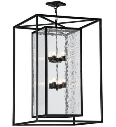 Kitzi Box 8 Light Square Pendant 49 x 39 Inches by Meyda Tiffany - 146110