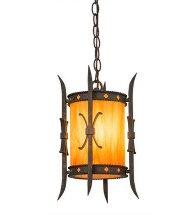 Stanza 1 Light Mini Pendant 17 x 9 Inches by Meyda Tiffany - 176792